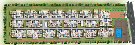 Master Plan of DLR Sai Samruddhi in Whitefield, Bangalore - Image 217457