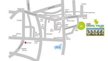 Location of DSR Green Fields - Image 217466
