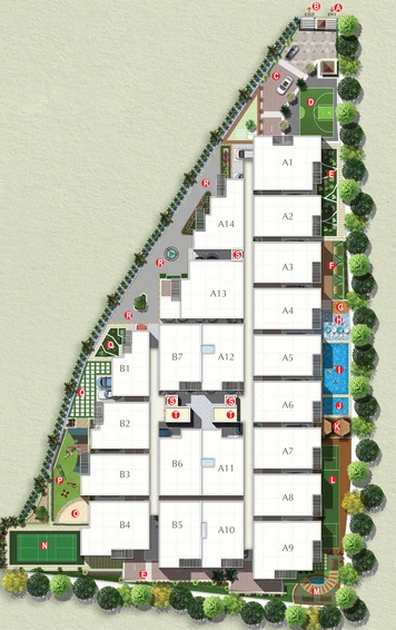 Master Plan of ELV Marvel in Whitefield, Bangalore - Image 217484