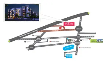 Location of GCN Brindavan - Image 217514
