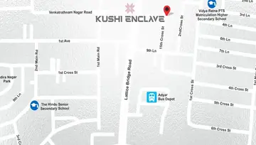 Location of India Kushi Enclave - Image 217626
