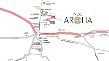 Location of NLC Aroha - Image 217620