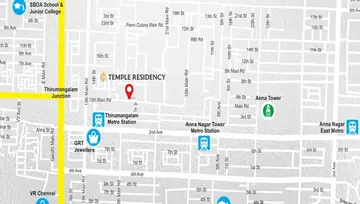 Location of India Temple Residency - Image 217652
