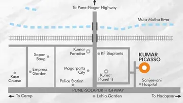 Location of Kumar Picasso - Image 118016