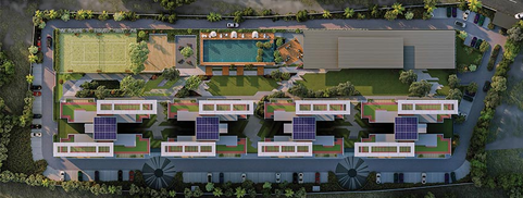 Master Plan of Kasturi Balmoral Towers in Balewadi, Pune - Image 217762