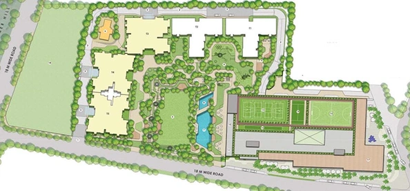 Master Plan of Lodha Massimo in Baner, Pune - Image 217783