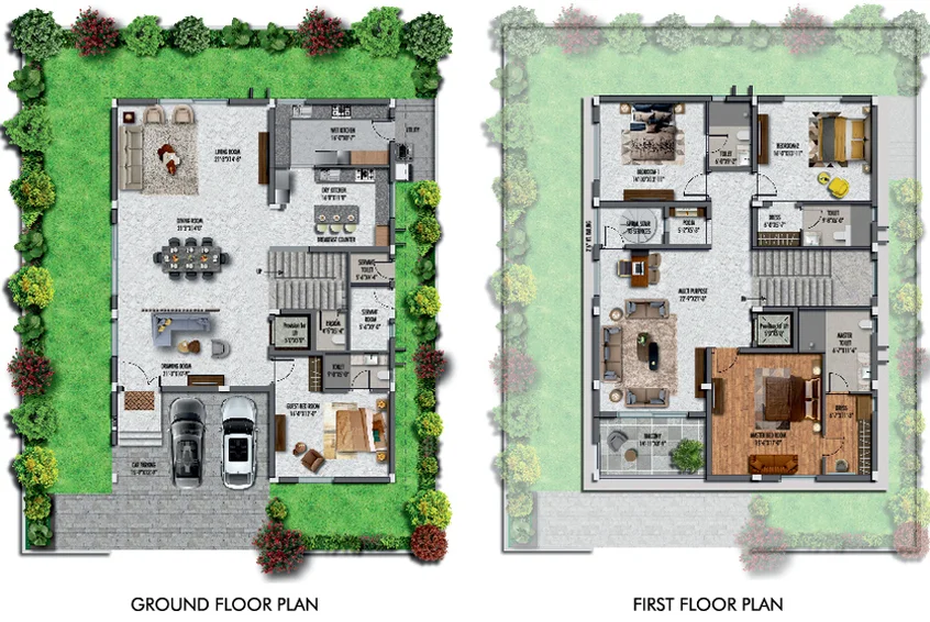 4 BHK House/Villa in Subishi Forest Edge in Pudur, Hyderabad - Image 763469
