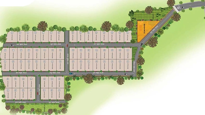 Master Plan of Aashvi Vijetha The Otherside in Bachupally, Hyderabad - Image 217852