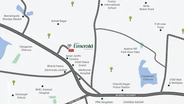 Location of Aaditri Emerald - Image 217923