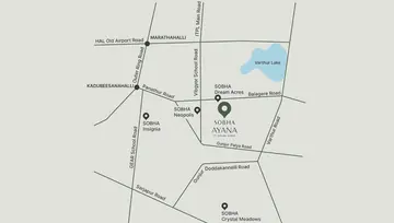 Location of Sobha Ayana - Image 217919
