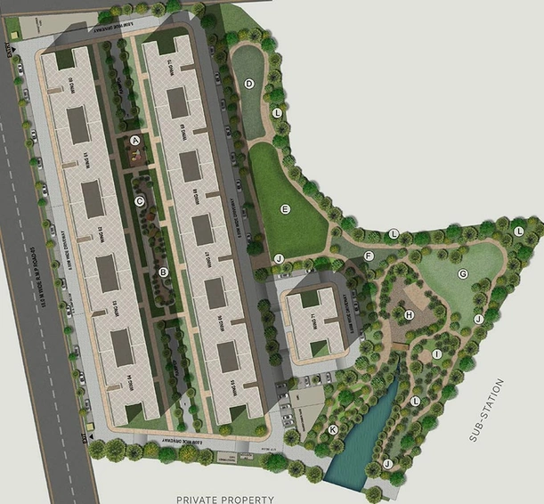 Master Plan of Sobha Ayana in Panathur, Bangalore - Image 217920