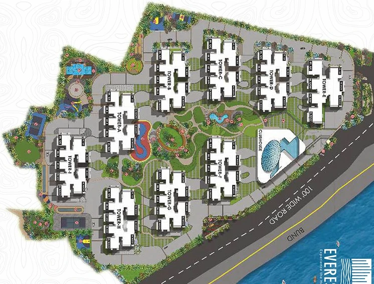 Master Plan of Aaditri Everest in Ameenpur, Hyderabad - Image 217936