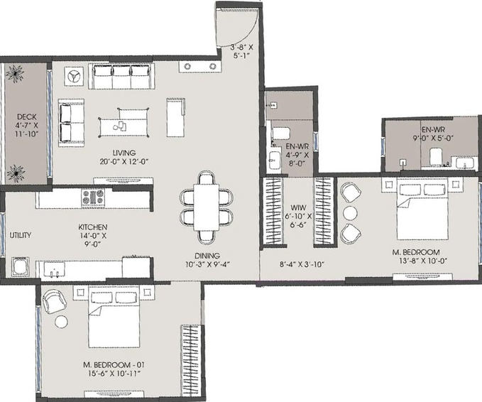 2 BHK Flat in MICL Jade Park in Vile Parle West, Mumbai - Image 831255