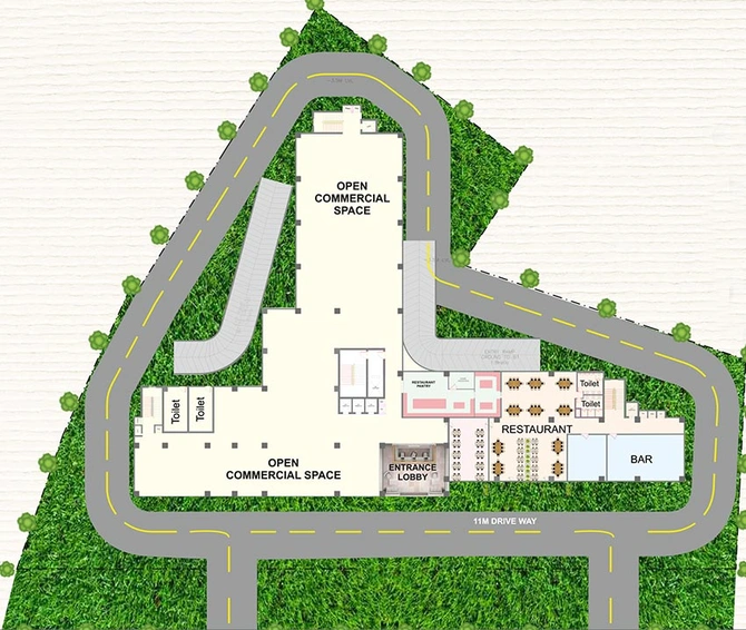 Master Plan of Arck ARD Continental in Yadagirigutta, Hyderabad - Image 217991