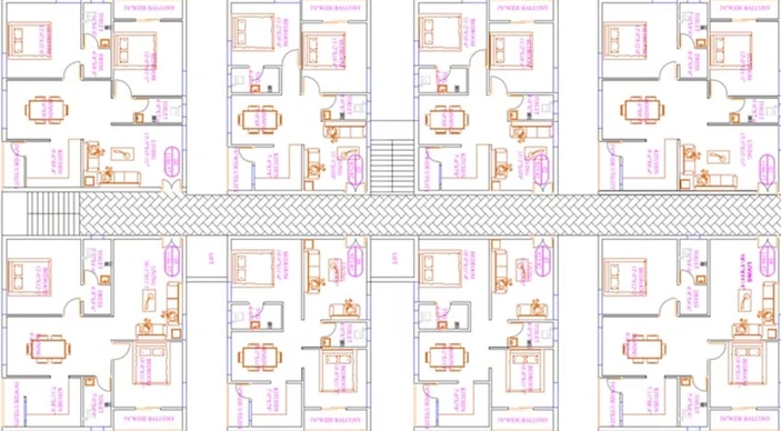 Floor Plan of Good Shreevatsavam in Patancheru, Hyderabad - Image 218050