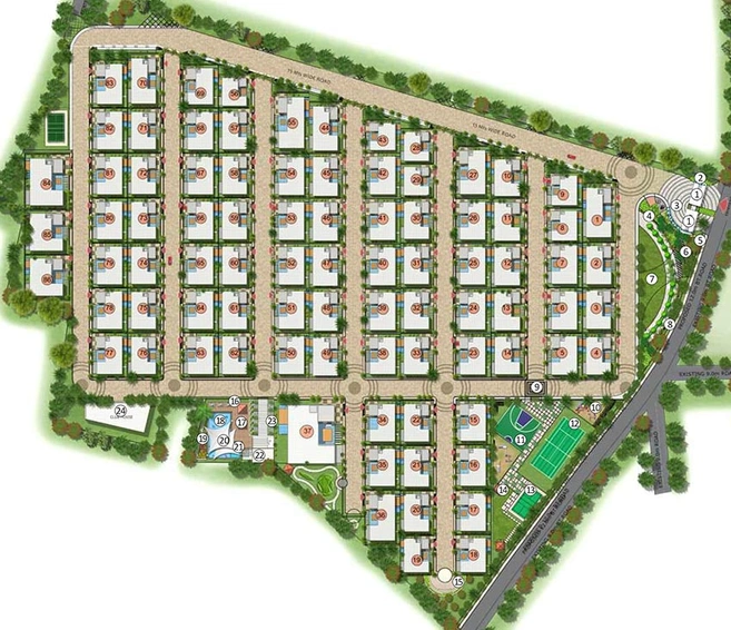 Master Plan of Dev Istana in Kukatpally, Hyderabad - Image 218117