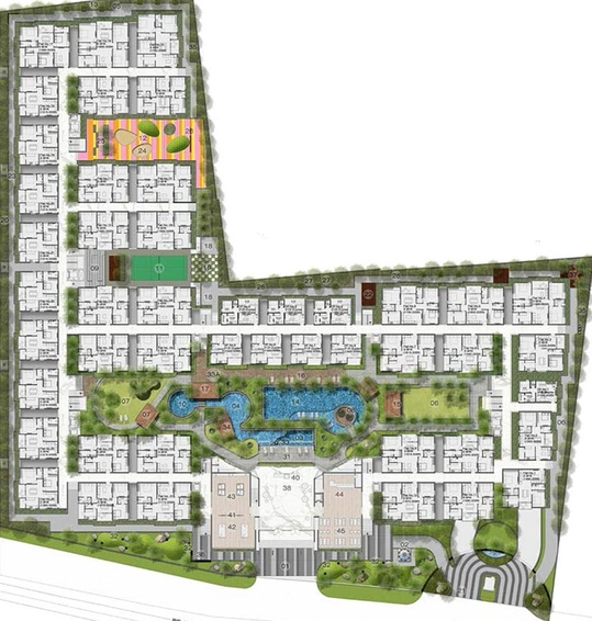 Master Plan of Giridhari The Art in Bandlaguda Jagir, Hyderabad - Image 218158
