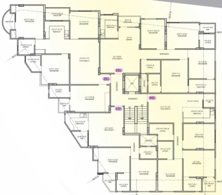 Floor Plan of Sukham Eco World 2 in Mansarovar, Jaipur - Image 118458