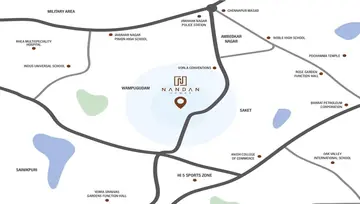 Location of Sree Nandan Homes - Image 218239