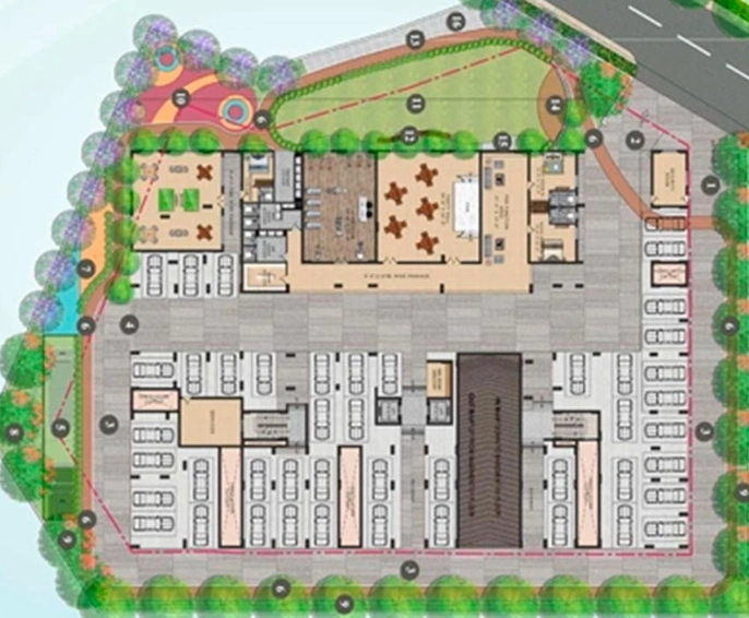 Master Plan of Sree Nandan Homes in Vampuguda, Hyderabad - Image 218241