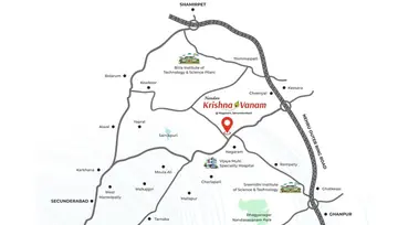 Location of Sree Nandan Krishna Vanam - Image 218247