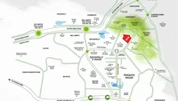 Location of Pragathi Green Woods - Image 218358