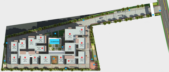 Master Plan of Subishi Nest Residences in Kompally, Hyderabad - Image 118201