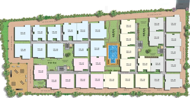 Master Plan of Malibu Rising City in Channasandra, Bangalore - Image 218456