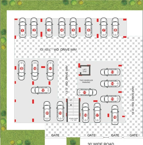 Master Plan of Srita Splendor in Kondapur, Hyderabad - Image 218474