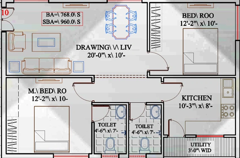 2 BHK Flat in Srujana Executive Park in Isnapur, Hyderabad - Image 831433