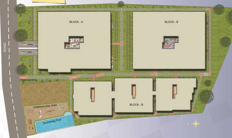 Master Plan of Nishant Prime in Whitefield, Bangalore - Image 218646
