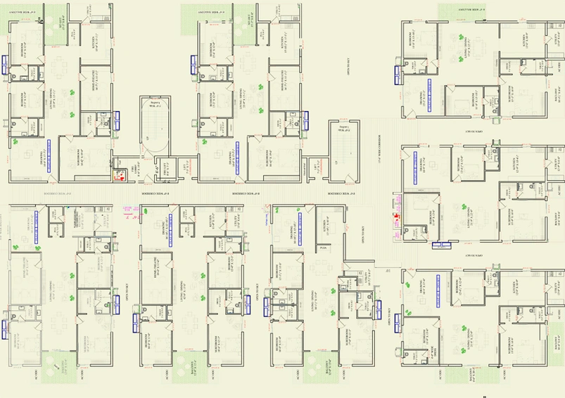 Floor Plan of Subishi Polam in Kompally, Hyderabad - Image 118239
