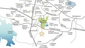 Location of Gangothri Nakshatra Pristine - Image 218837