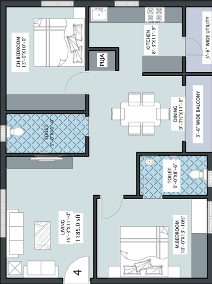 2 BHK Flat in Subishi Spark in Shankarpally, Hyderabad - Image 765775