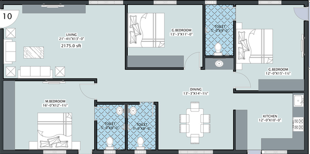 3 BHK Flat in Subishi Spark in Shankarpally, Hyderabad - Image 765778