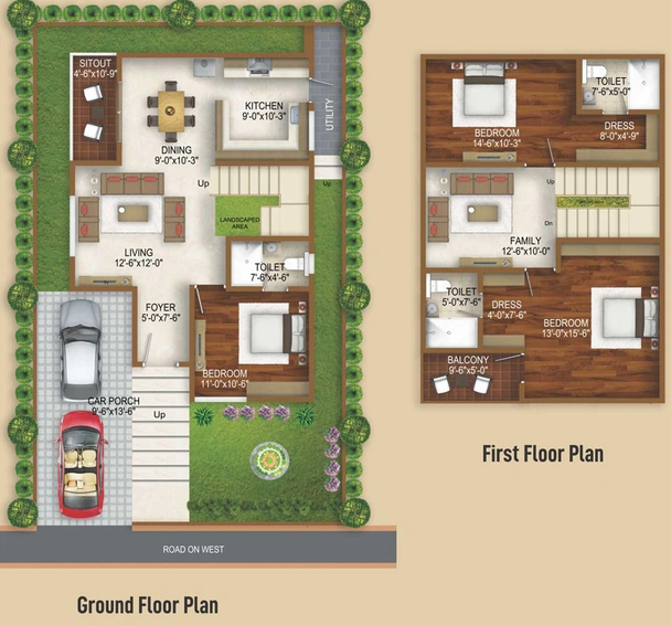 3 BHK House/Villa in Ridhi Green Blossom in Whitefield, Bangalore - Image 831568