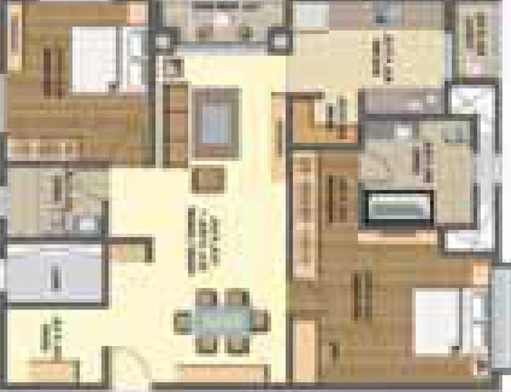 2 BHK Flat in Lodha Meridian in Kukatpally, Hyderabad - Image 831592