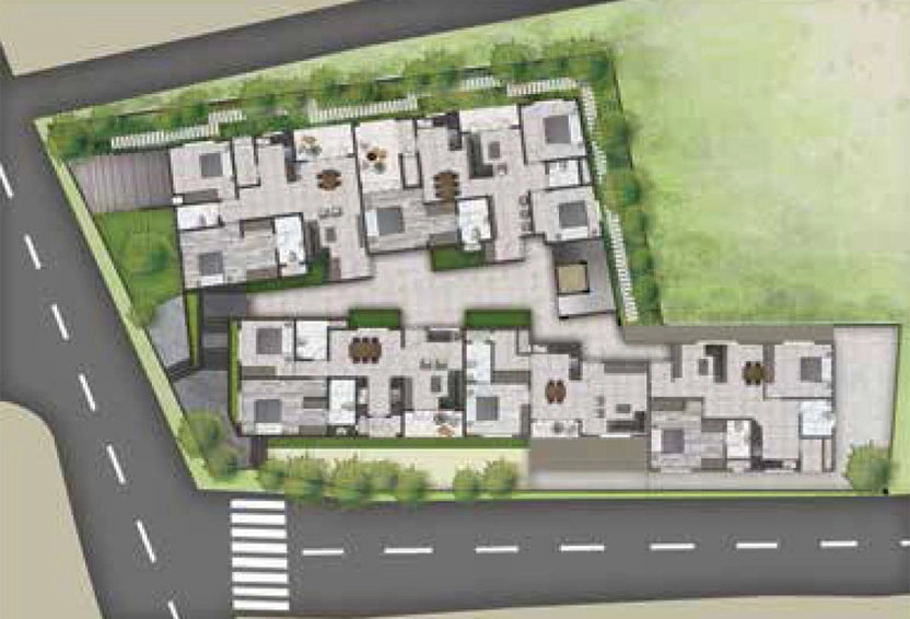 Master Plan of Saiven Sunset Boulevard in Domlur, Bangalore - Image 218975