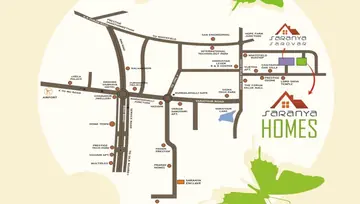 Location of Saranya Homes - Image 219029