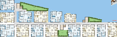 Floor Plan of Reliance MCR Arcade in Kukatpally, Hyderabad - Image 219082