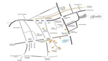 Location of Saroj Symphony - Image 219065