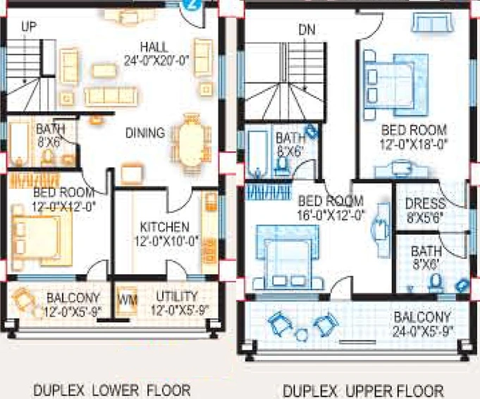3 BHK Duplex in Srisairam Towers in Hafeezpet, Hyderabad - Image 831711