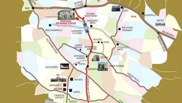 Location of Srisairam Towers - Image 219177