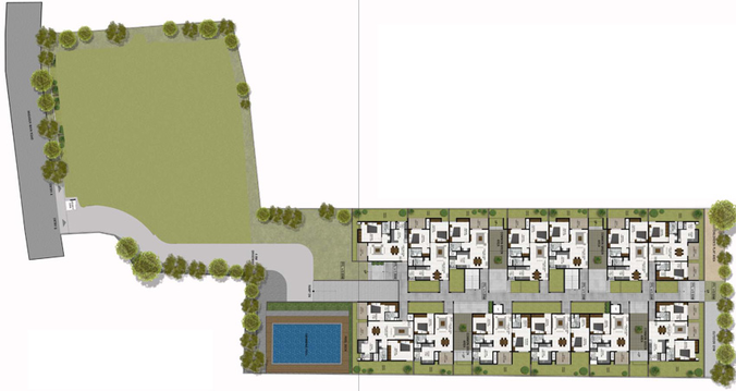 Master Plan of Springseas Crosswinds in KR Puram, Bangalore - Image 219269