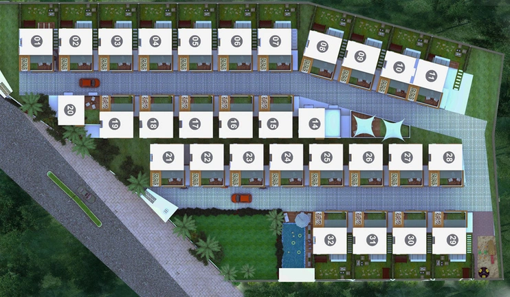 Master Plan of SPT Connected Living in Whitefield, Bangalore - Image 219275
