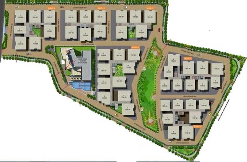 Master Plan of NCL Sindhu in Kompally, Hyderabad - Image 219320