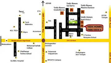 Location of Vedic Park Vista 2 - Image 219357