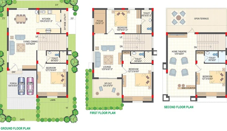 4 BHK House/Villa in Relcon Marvel in Alwal, Hyderabad - Image 831776