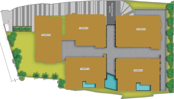 Master Plan of Signature One in Banjara Hills, Hyderabad - Image 219407