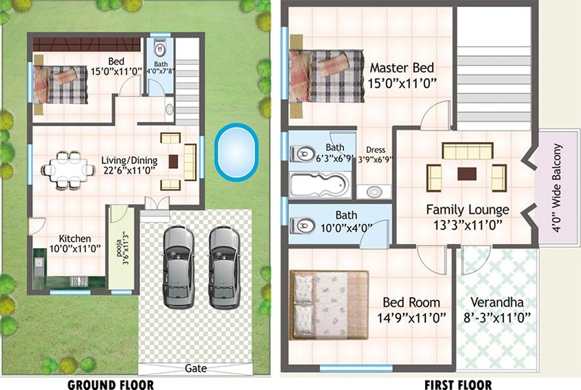 3 BHK Flat in SRK Green Park in Bachupally, Hyderabad - Image 831805